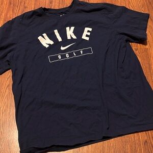 Nike Men's Dark Blue Golf Tee